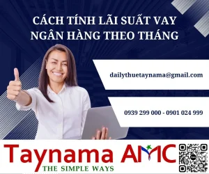 Cách tính lãi suất vay ngân hàng theo tháng 2023