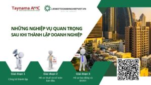 những nghiệp vụ quan trọng sau khi thành lập doanh nghiệp
