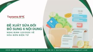 Đề xuất sửa đổi bổ sung 6 nội dung Nghị định 123/2020 về hóa đơn điện tử