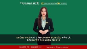 Không phải chỉ cần có Hóa đơn đầu vào là đều được ghi nhận chi phí