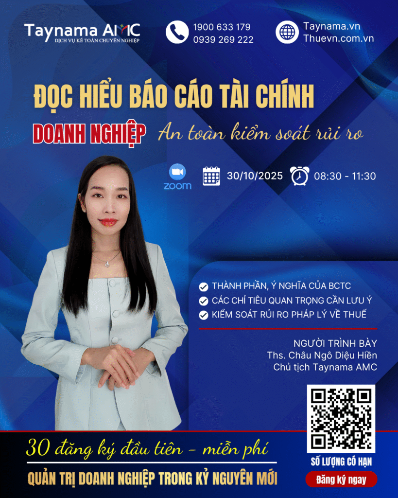 Đọc hiểu báo cáo tài chính