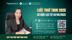 Luật Thuế Thu Nhập Doanh Nghiệp 2025