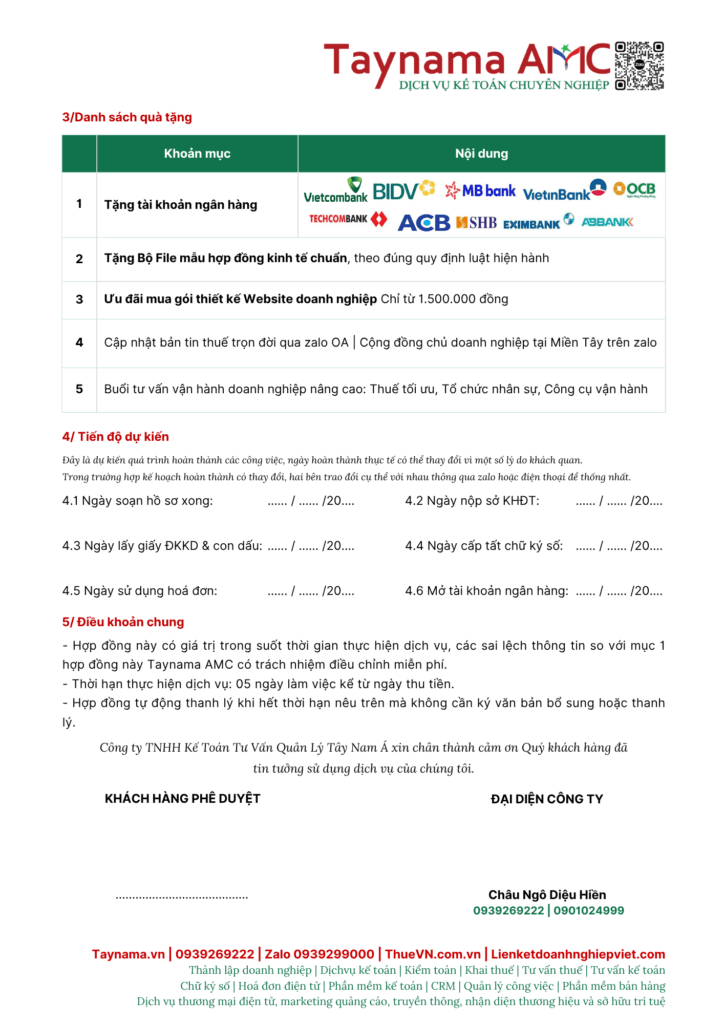 Hop dong Thanh Lap Doanh Nghiep trang 2