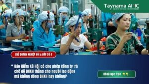 BẢO HIỂM XÃ HỘI CÓ CHO PHÉP CÔNG TY TRẢ CHẾ ĐỘ BHXH THẲNG CHO NGƯỜI LAO ĐỘNG MÀ KHÔNG ĐÓNG BHXH HAY KHÔNG