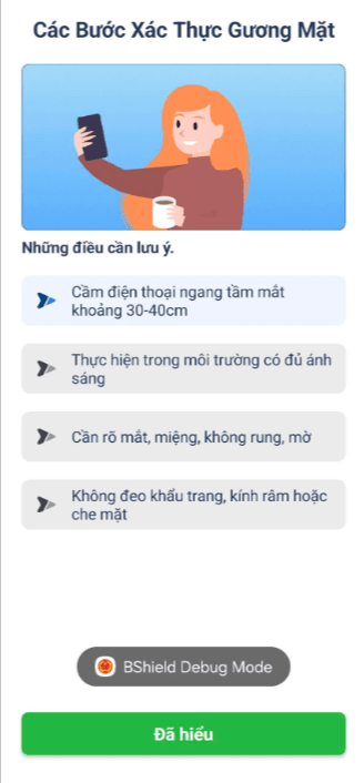Hướng dẫn xác thực tờ khai đăng ký, thay đổi thông tin sử dụng Hóa đơn điện tử trên Etax Mobile 11 ETax B2.1 5