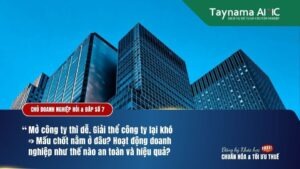 MỞ CÔNG TY THÌ DỄ GIẢI THỂ THÌ KHÓ MẤU CHỐT NẰM Ở ĐÂU HOẠT ĐỘNG DOANH NGHIỆP THƯ THẾ NÀO AN TOÀN VÀ HIỆU QUẢ
