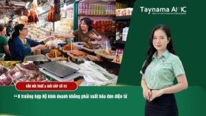 8 TRƯỜNG HỢP HỘ KINH DOANH KHÔNG PHẢI XUẤT HÓA ĐƠN ĐIỆN TỬ