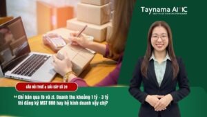 KINH DOANH ONLINE QUA FB VÀ ZL, DOANH THU KHOẢNG 1-3 TỶ THÌ ĐĂNG KÝ MST 888 HAY HỘ KINH DOANH