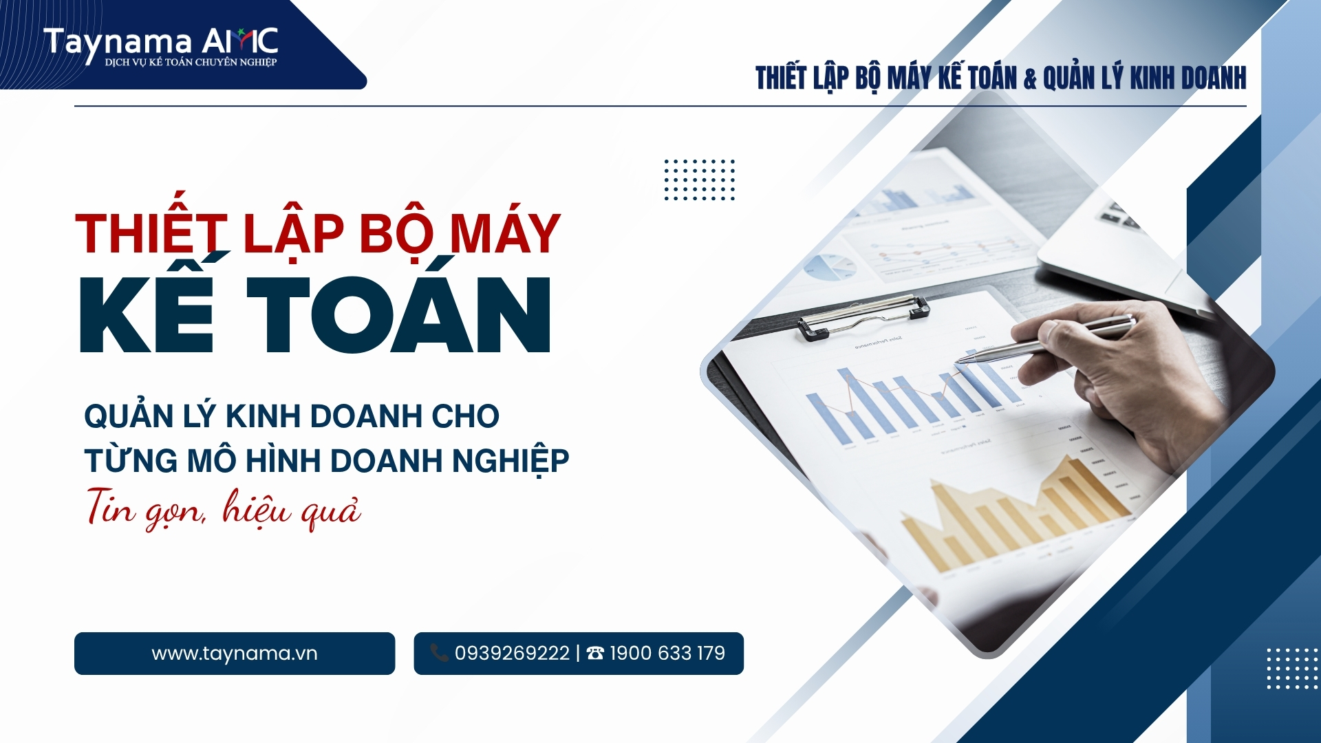 Thiết lập bộ máy kế toán & quản lý kinh doanh cho từng mô hình Doanh nghiệp