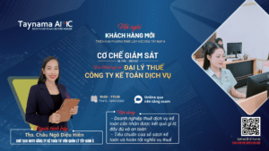 Cơ chế giám sát và phối hợp với Kế toán dịch vụ hoặc Đại lý Thuế