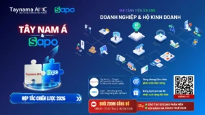 Buổi zoom công bố: Hợp tác chiến lược Tây Nam Á & Sapo
