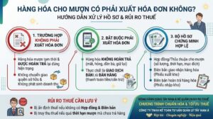 Hàng Hóa Cho Mượn Có Phải Xuất Hóa Đơn Không? Hướng Dẫn Xử Lý Hồ Sơ & Chi Tiết Rủi Ro Thuế.